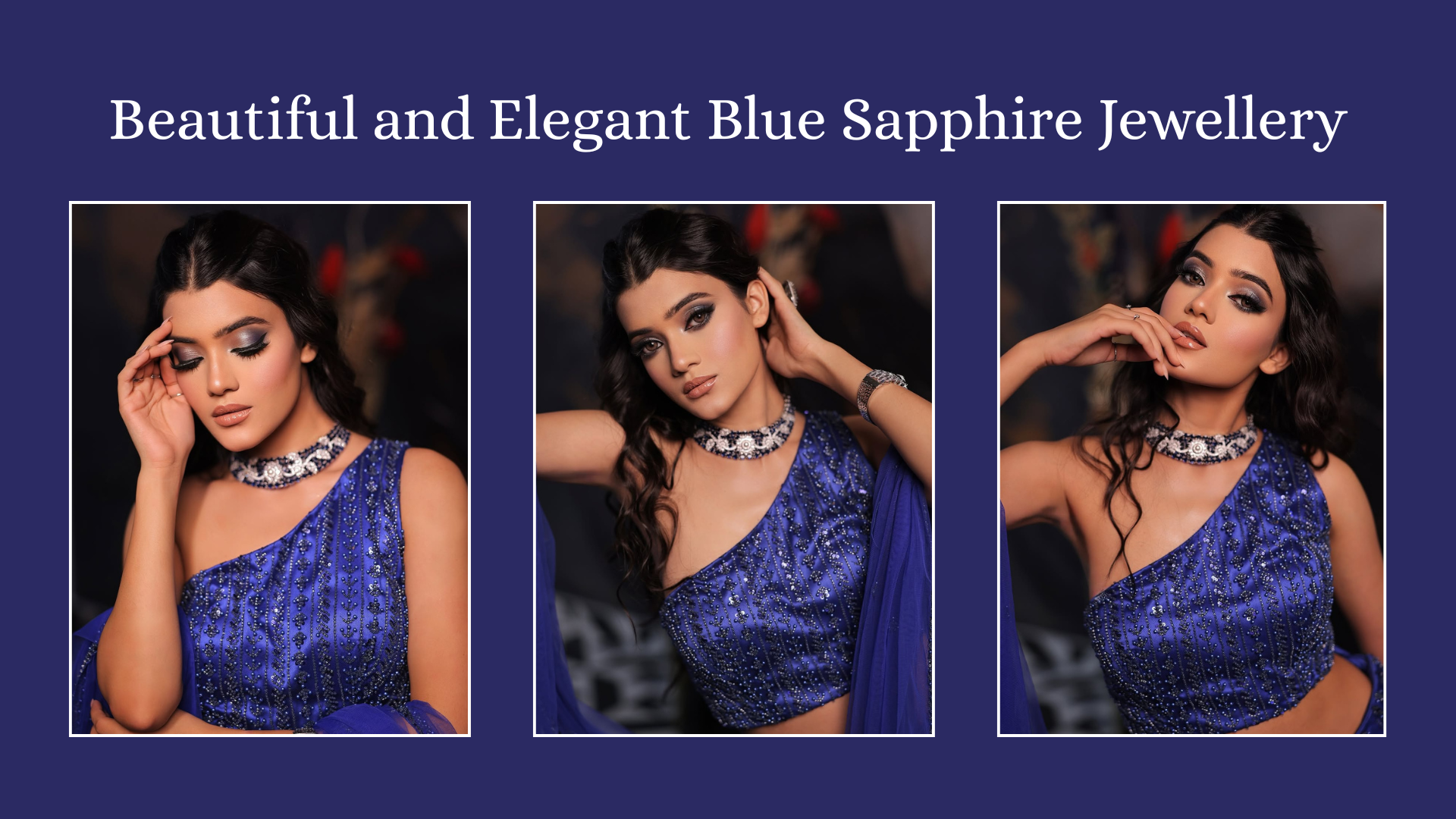 Beautiful and Elegant Blue Sapphire Jewellery