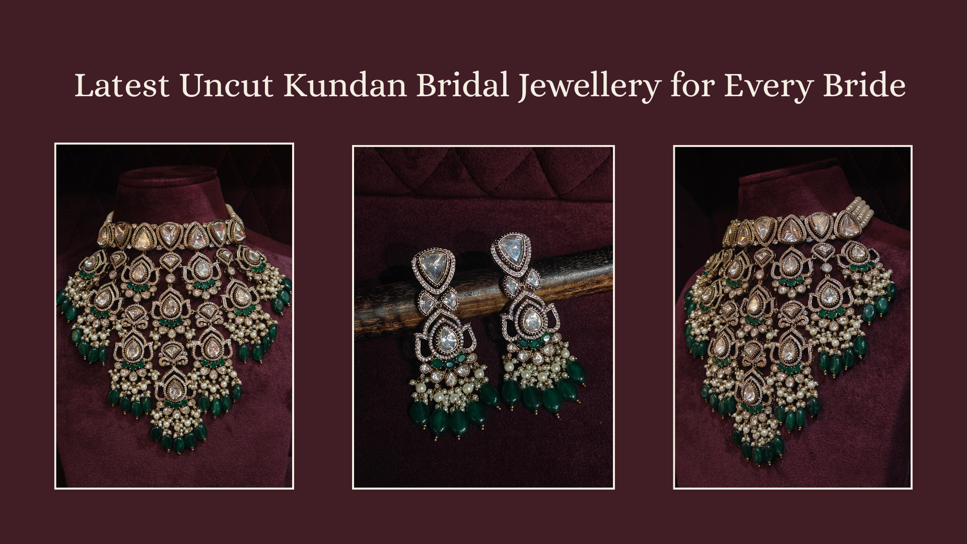 Latest Uncut Kundan Bridal Jewellery for Every Bride