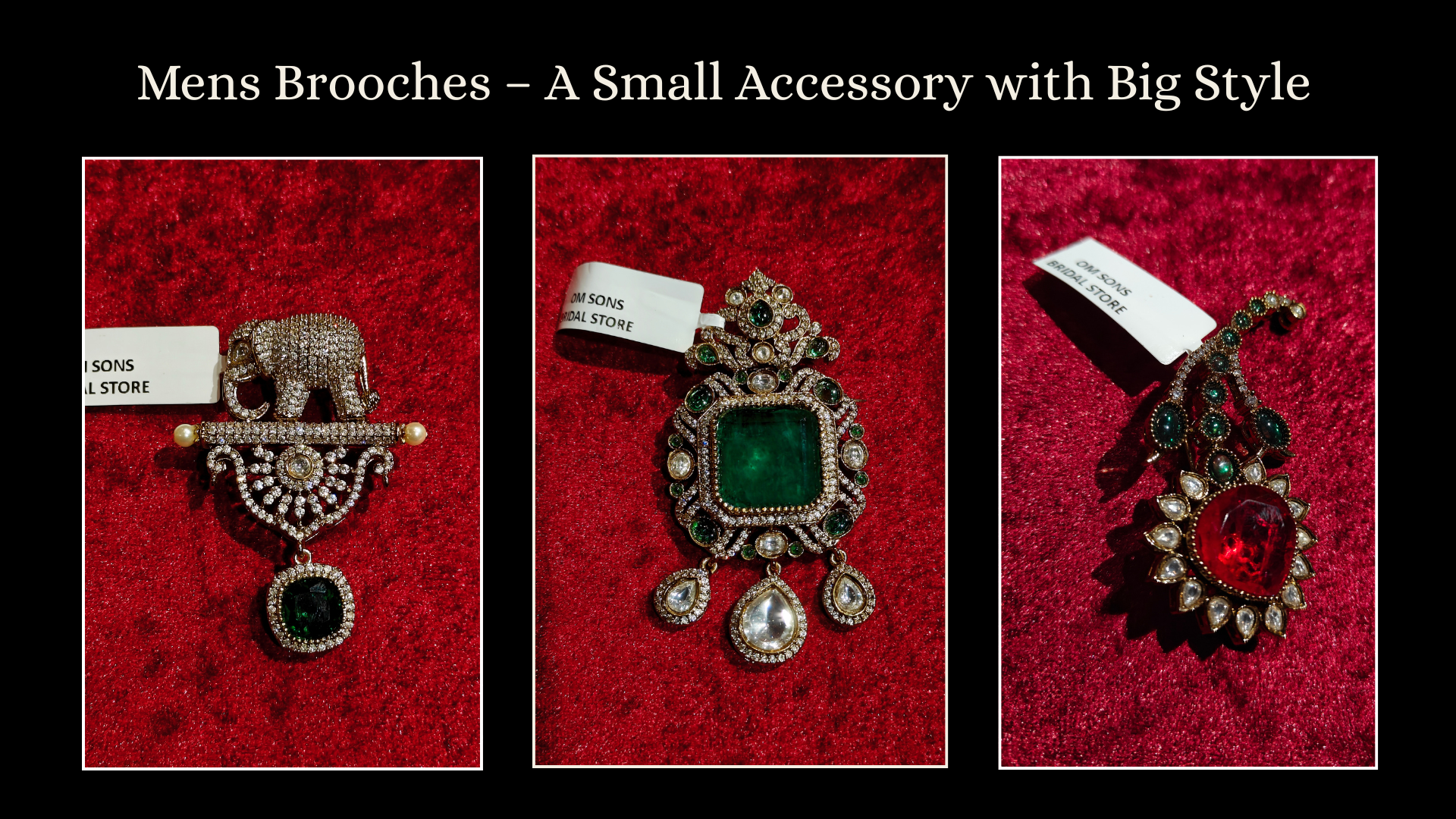 Mens Brooches – A Small Accessory with Big Style