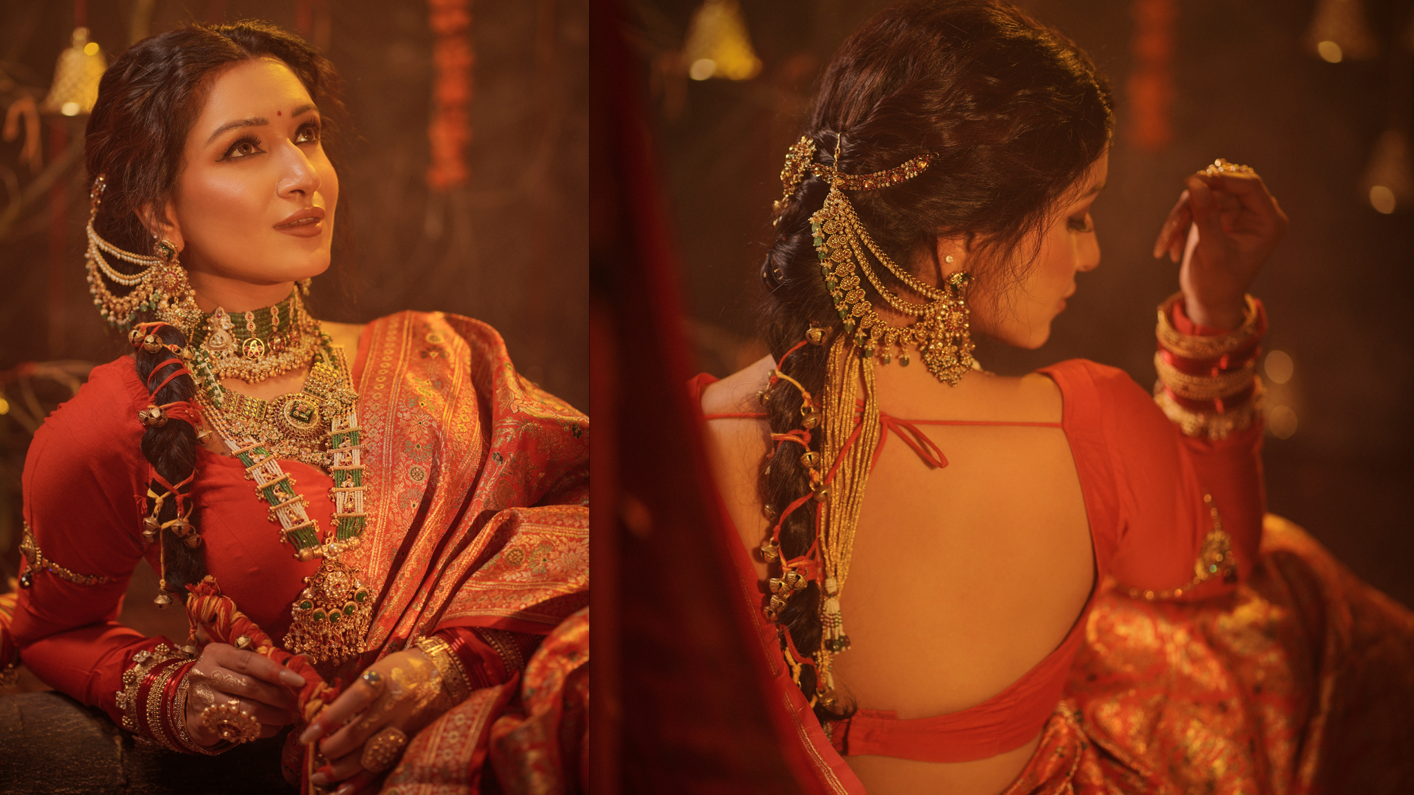 Shefali Bagga Wears Jewellery from Omsonsbridalstore