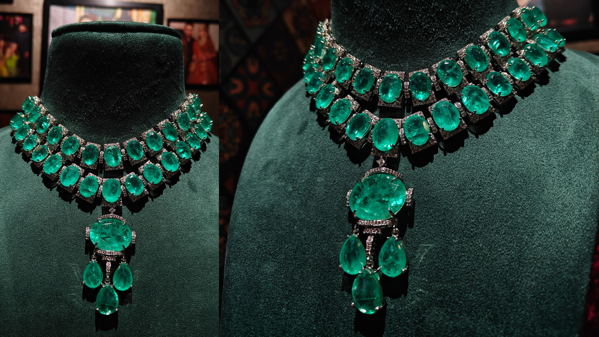 Shine On Your Big Day with a Diamond Choker Set