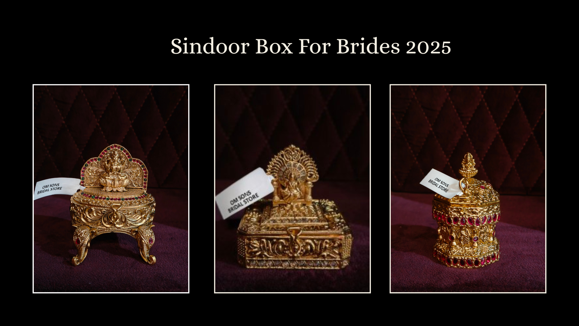 Sindoor Box For Brides