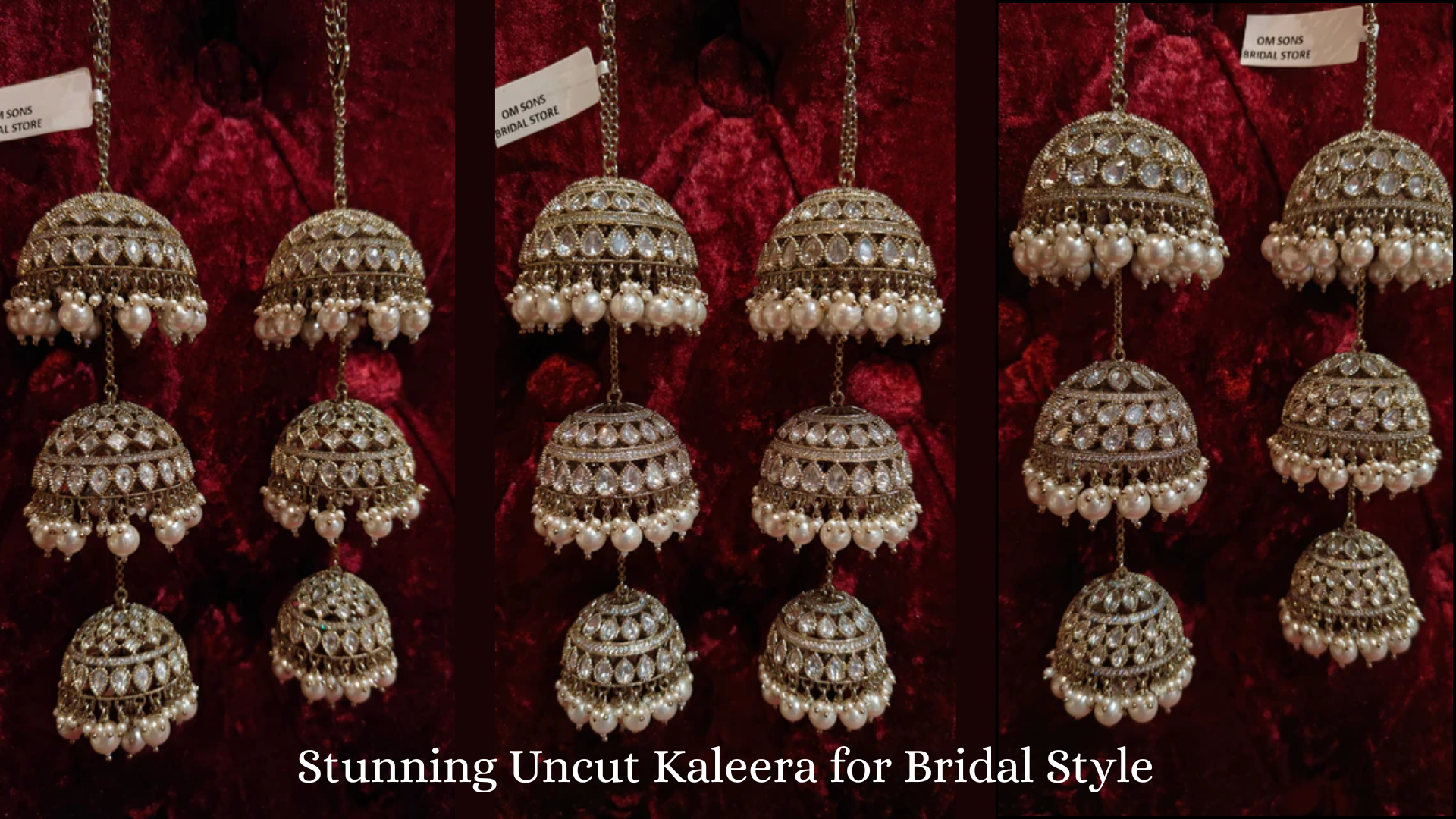 Stunning Uncut Kaleera for Bridal Style