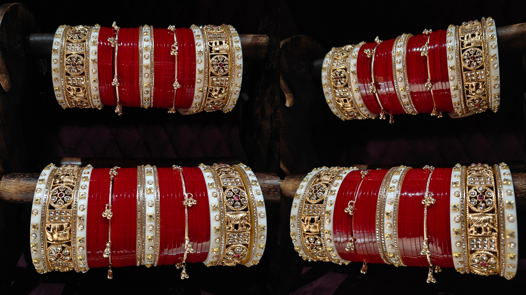 Temple Chura – Latest Bridal Chura for Diwali & Perfect Bhai Dooj Gift