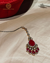 Ruby kundan set Pdmvt4096850