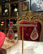 Ruby kundan set Pdmvt4096850