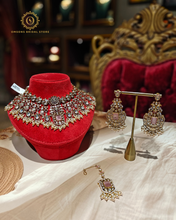 Uncut polki paste necklace set Pj67127659