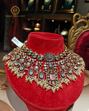 Uncut polki paste necklace set Pj67127659