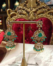 Emerald Polki Bridal Set Knk40164850