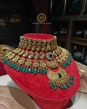 Emerald gold bridal set Kw4069050
