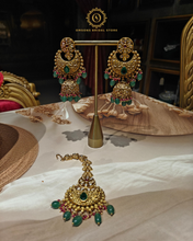 Emerald gold bridal set Kw4069050
