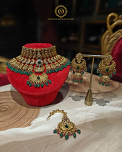 Emerald gold bridal set Kw4069050