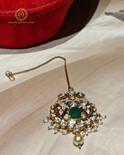 Ruby with mint uncut polki set Ks67122631