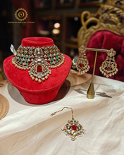 Ruby with mint uncut polki set Ks67122631