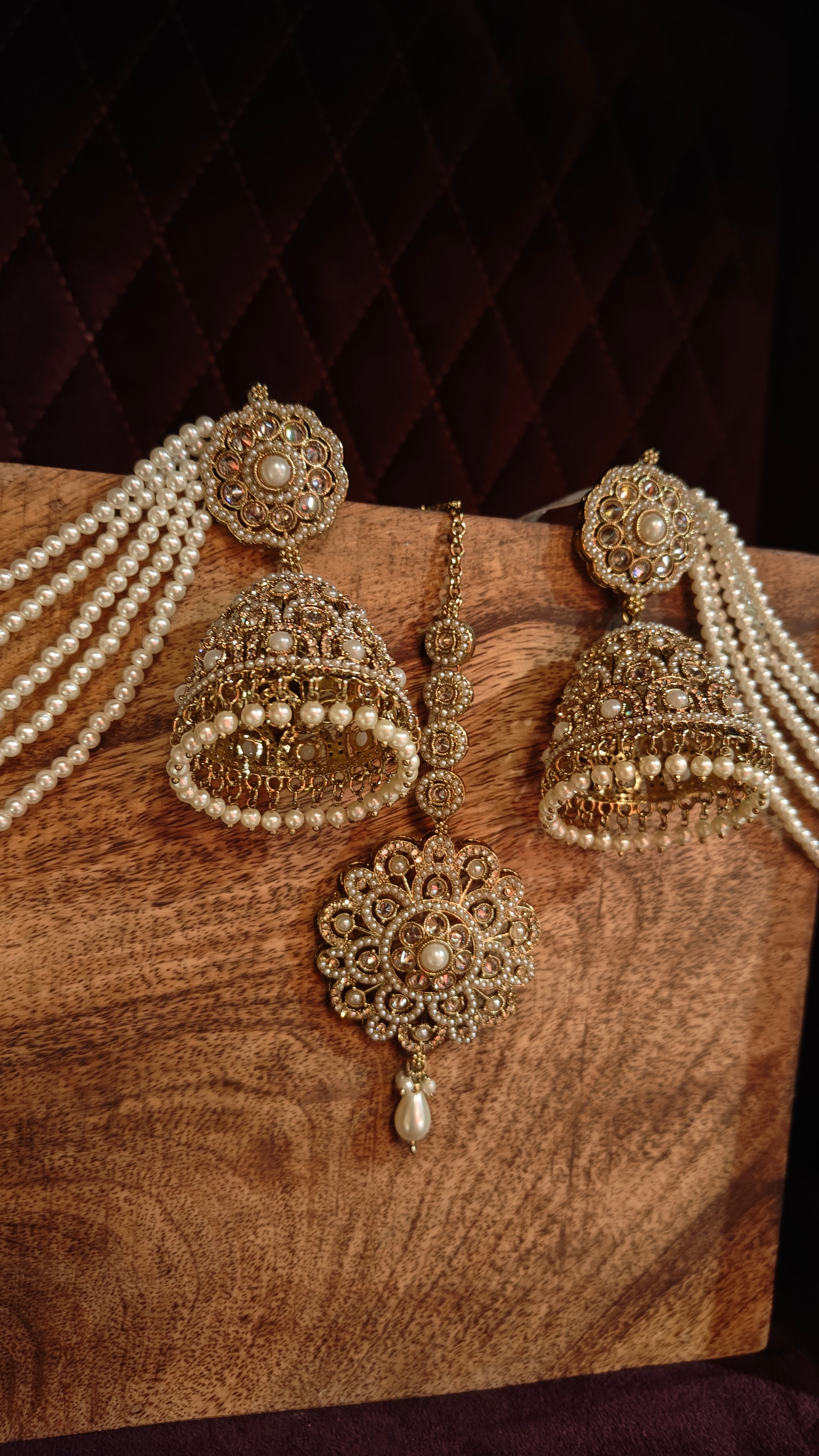 Earrings Tikka Set 