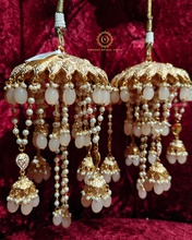 Gold plated meenakari kaleera golden Saj4029950