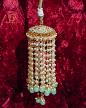 Gold plated meenakari kaleera mint Os189