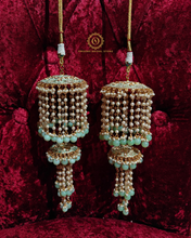 Gold plated meenakari kaleera mint Os1