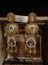 Matte Gold Earrings MGLD4012340 - My Store