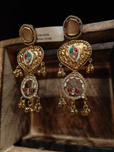 Matte Gold Earrings MGLD4012340 - My Store