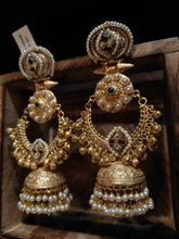 Matte Gold Earrings RSART4010840 - My Store