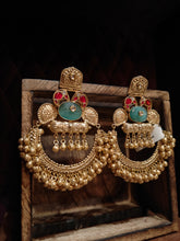 Matte Gold Earrings RSART4011040 - My Store