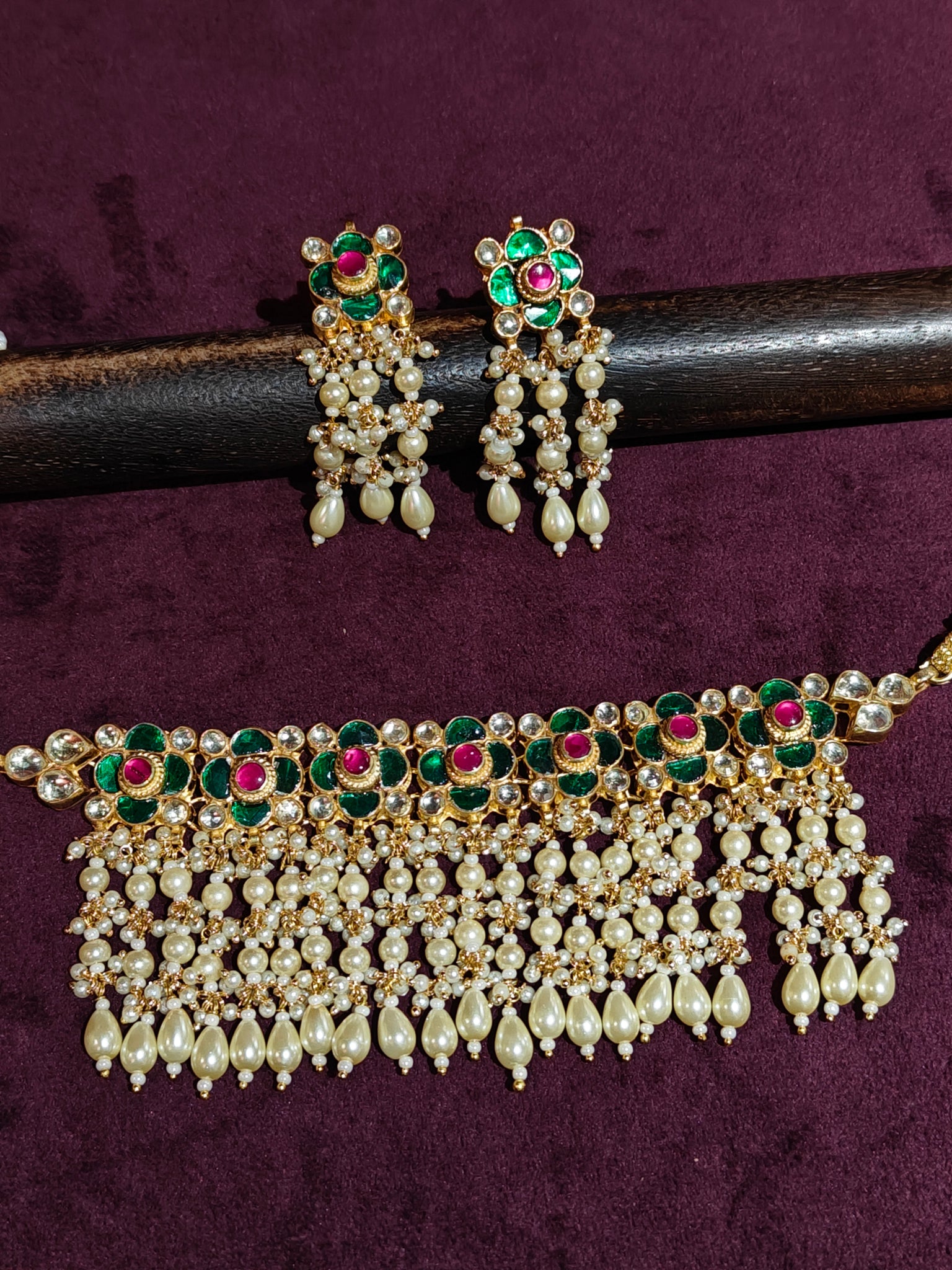 Kundan Choker Set 