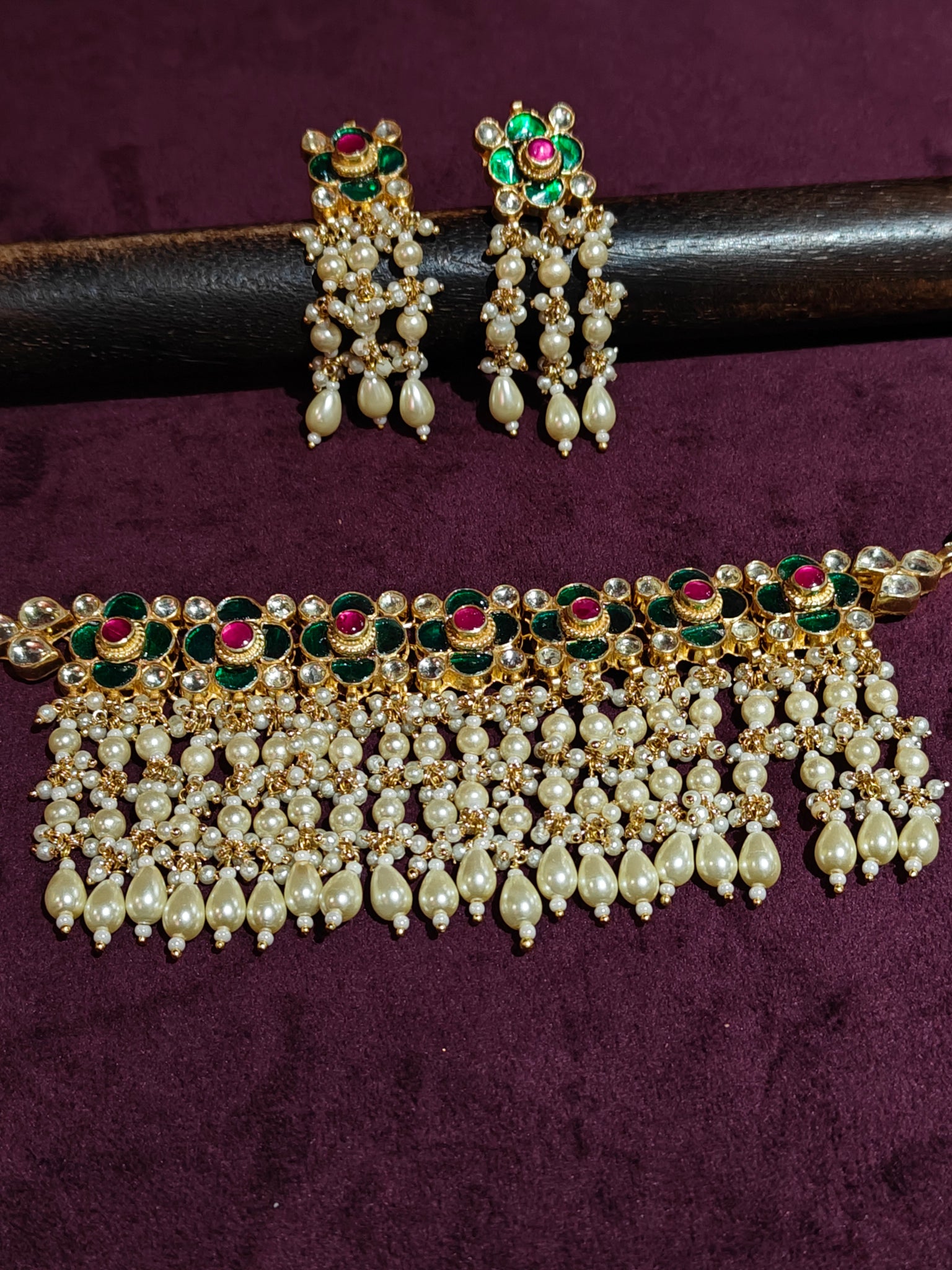 Kundan Choker Set 