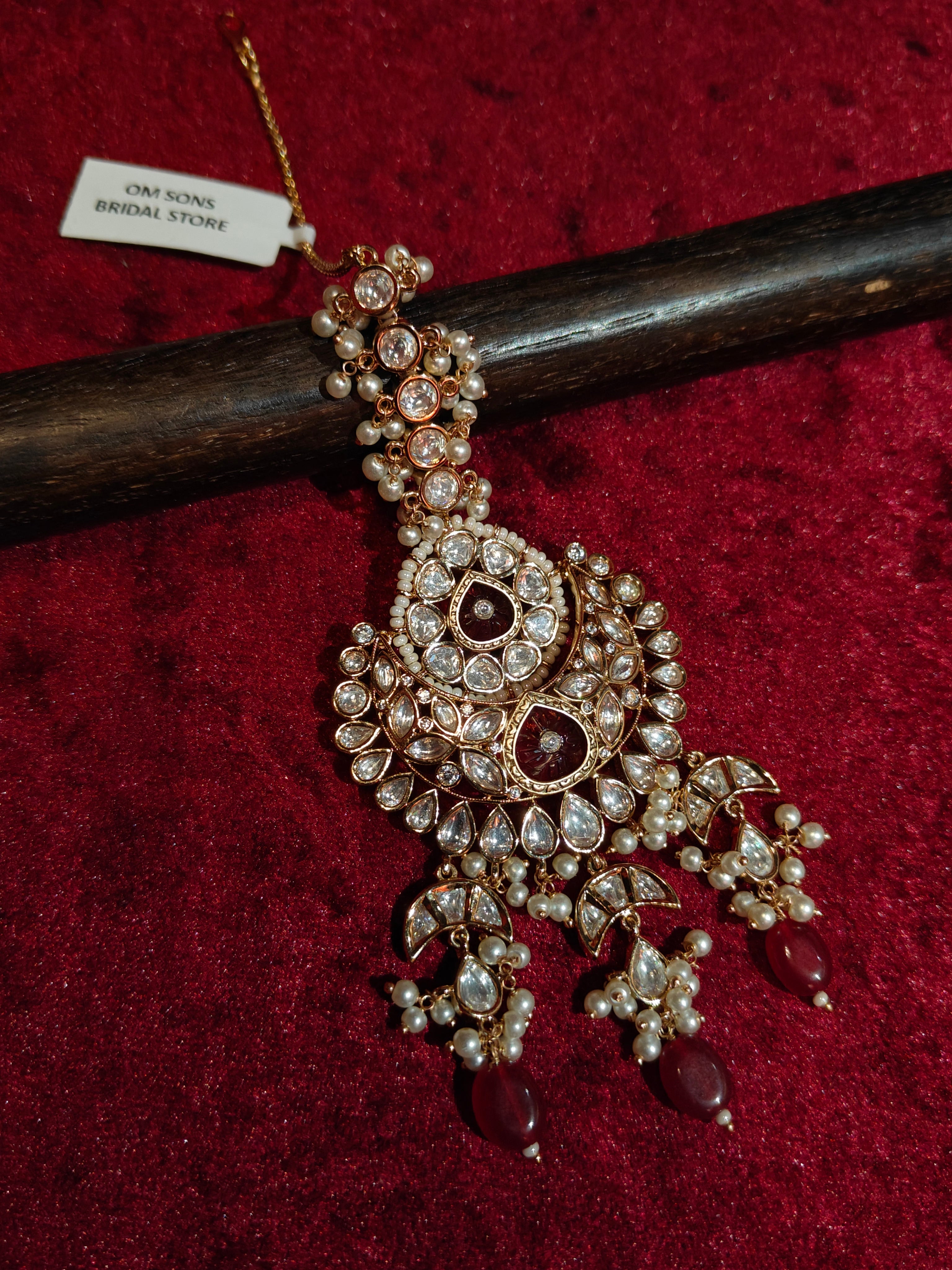  Kundan Maang Tikka 