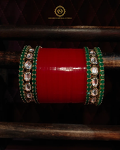Kundan Emerald Chura KC4