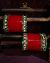 Kundan Emerald Chura KC4