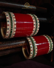 Kundan Emerald Chura KC5
