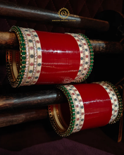 Kundan Emerald Chura KC6