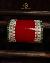 Kundan Emerald Chura KC6