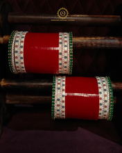 Kundan Emerald Chura KC6