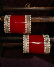 Kundan Gold Silver Chura KC9