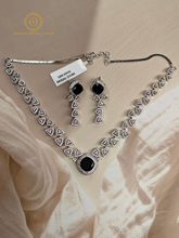 Lab Grown Black Diamond Necklace Set PDMVT4014040