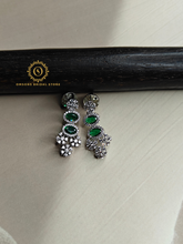 Lab Grown Emerald Green Diamond Necklace Set PDMVT4015640