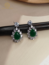 Lab Grown Emerald Green Diamond Necklace Set PDMVT4018040