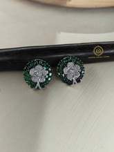 Lab Grown Emerald Green Diamond Necklace Set PDMVT4031240