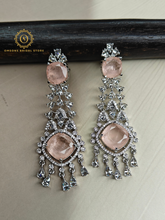 Lab Grown Peach Diamond Necklace Set PDMVT4037240