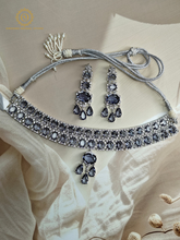 Lab Grown Purple Diamond Chocker Set BGLD4038040