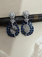Lab Grown Sapphire Blue Diamond Necklace Set RNK4060940