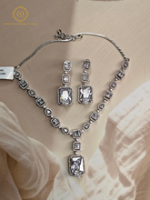 Lab Grown White Diamond Necklace Set OS124