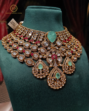 Polki Kundan necklace with tikka Hjp01136277
