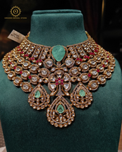 Polki Kundan necklace with tikka Hjp01136277