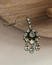 Polki Kundan necklace with tikka Hjp09106133