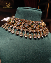 Polki Kundan necklace with tikka Hjp09106133