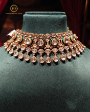 Polki Kundan necklace with tikka Hjp09106133