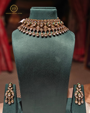 Polki Kundan necklace with tikka Hjp09106133